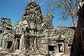 Ta Prohm temple - the south-west courtyard within the third and second enclosure